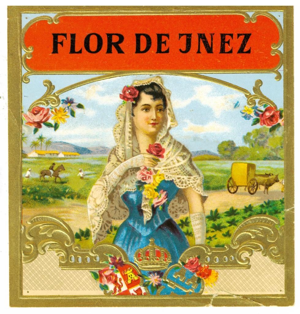 Femme Flor de Jnez VENDU GW, Ophalen of Verzenden, Sigarenbandjes