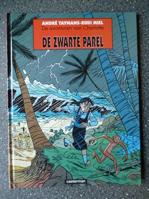 De avonturen van Charlotte deel 3 De zwarte parel, Boeken, Eén stripboek, Ophalen of Verzenden, Gelezen, A. taymans / r. miel