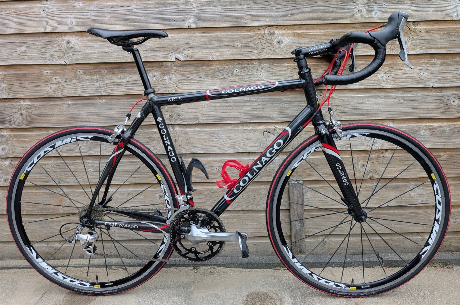 Colnago Arte Racefiets 56cm Ultegra 2x10 Mavic Cosmic Elite, 28 inch, Gebruikt, Carbon, Velgrem