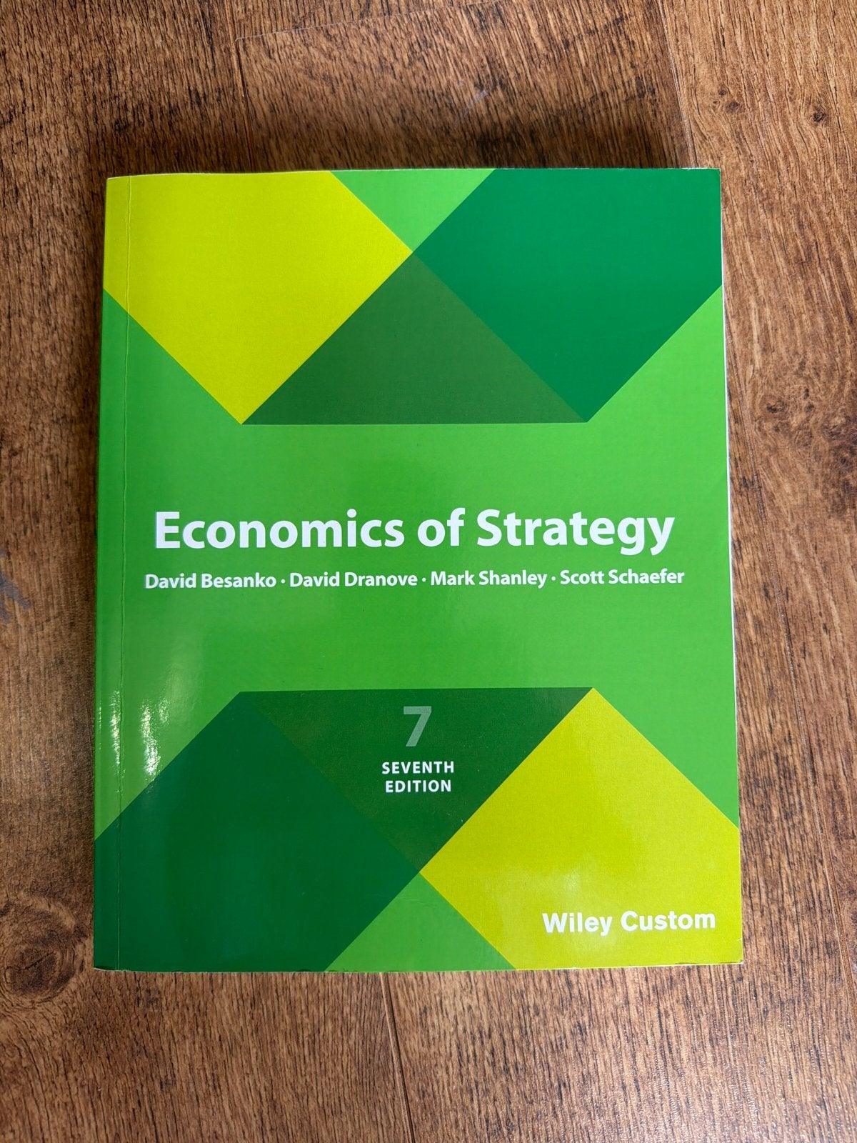 Economics of Strategy - Erasmus Universiteit Rotterdam, Ophalen of Verzenden, Gamma, Zo goed als nieuw, WO