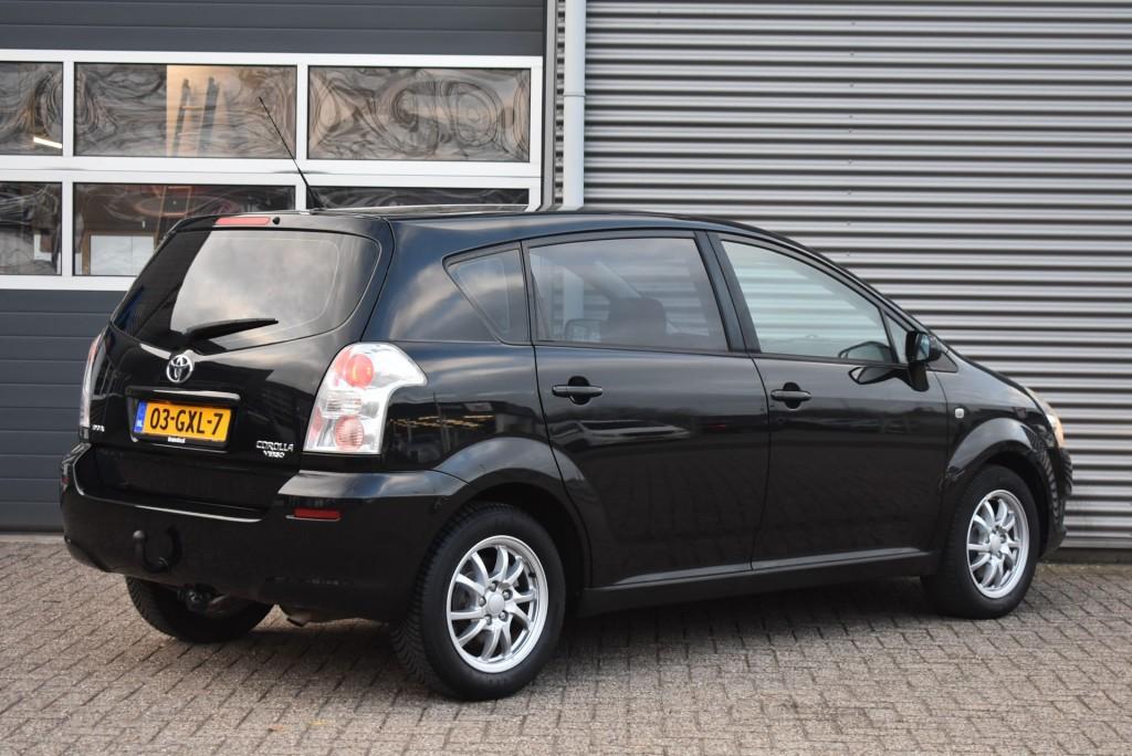 Toyota VERSO 100% ONDERHOUDEN / CRUISE CONTROLE / AIRCO/ NW, Auto's, 450 kg, Gebruikt, 4 cilinders, Zwart