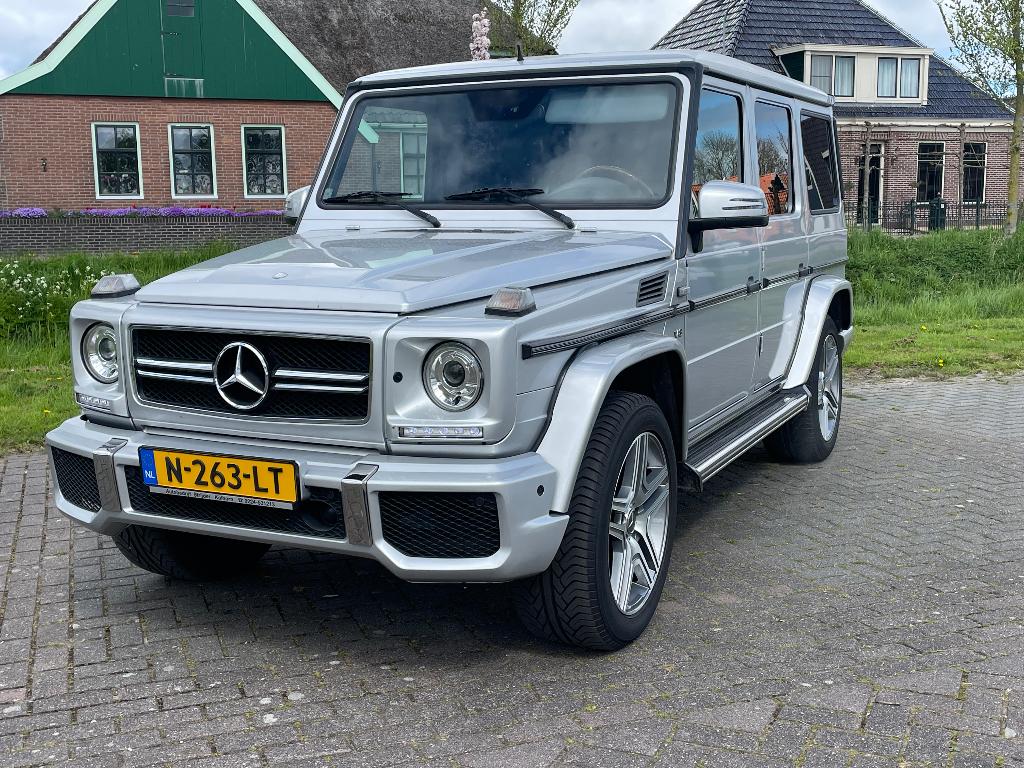 Mercedes G-Klasse Young Timer Btw Complete  uitvoering Amg, Auto's, Automaat, G-Klasse, Leder, Vierwielaandrijving