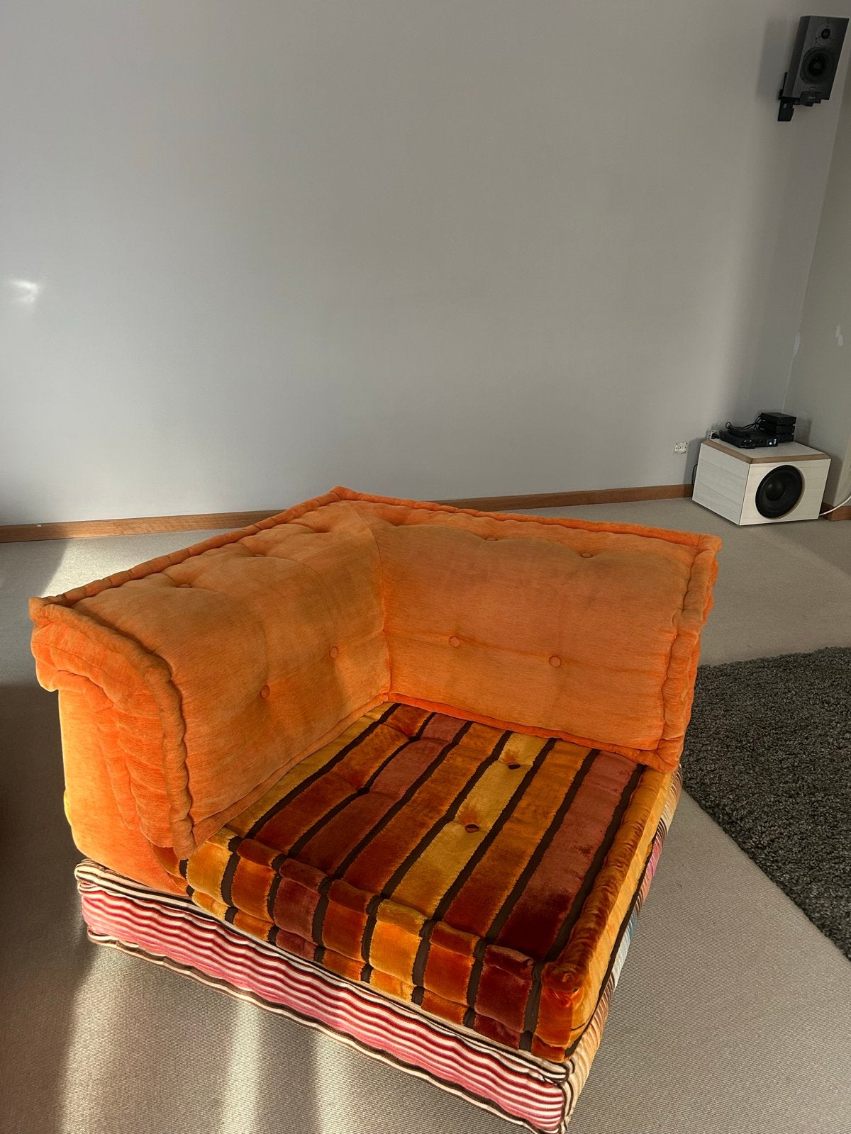 Roche Bobois Mah Jong elementen, Huis en Inrichting, Ophalen, Gebruikt, Stof, Minder dan 150 cm