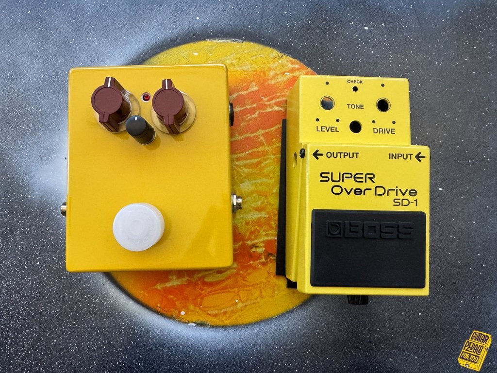 Boss SD-1 Rehoused, Muziek en Instrumenten, Effecten, Boss, Ophalen of Verzenden, Distortion, Overdrive of Fuzz, Boss