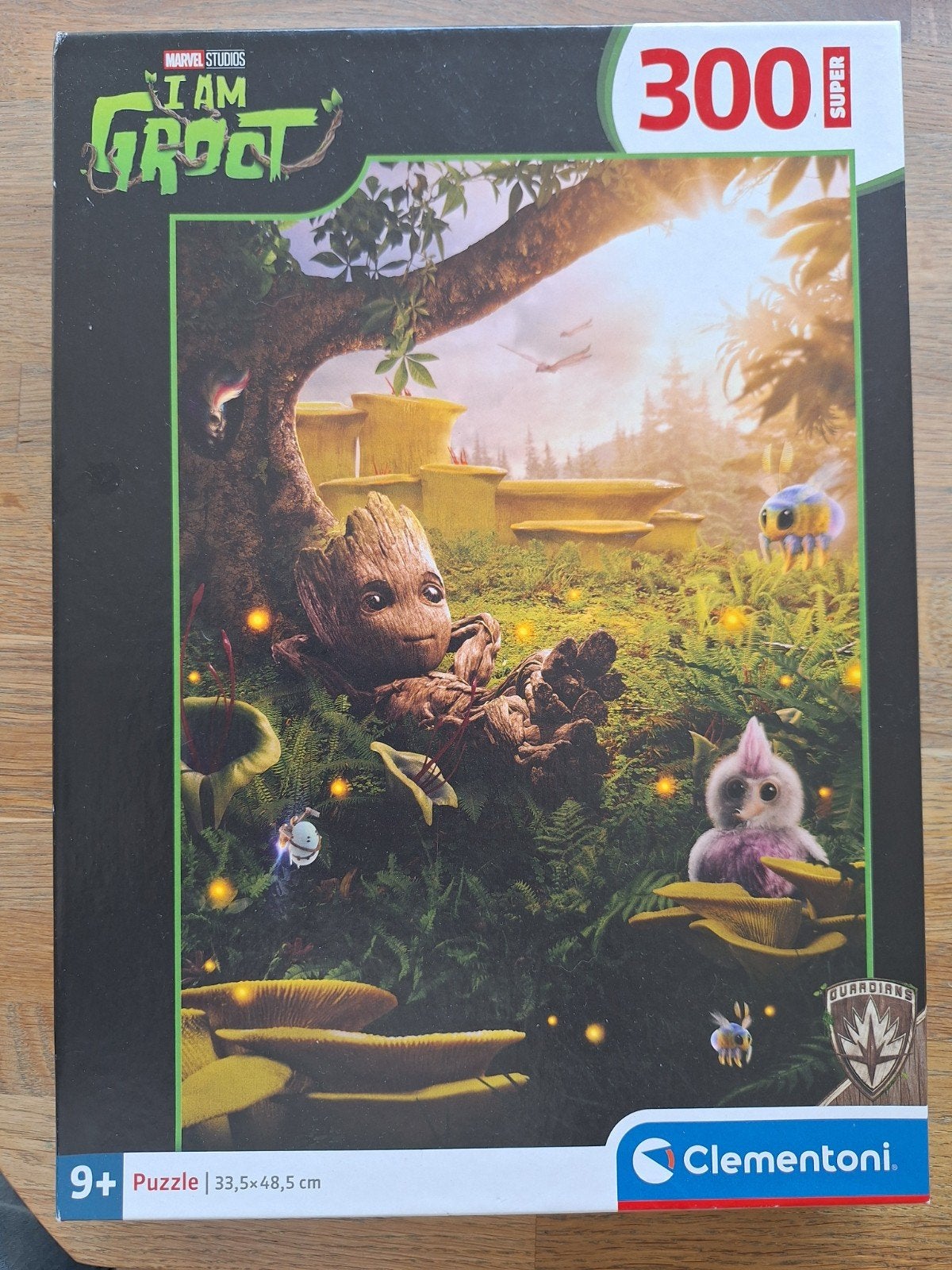 Clementoni Marvel Studios I Am Groot Super Color Puzzel 300, Ophalen of Verzenden, Meer dan 50 stukjes, Zo goed als nieuw, 6 jaar of ouder