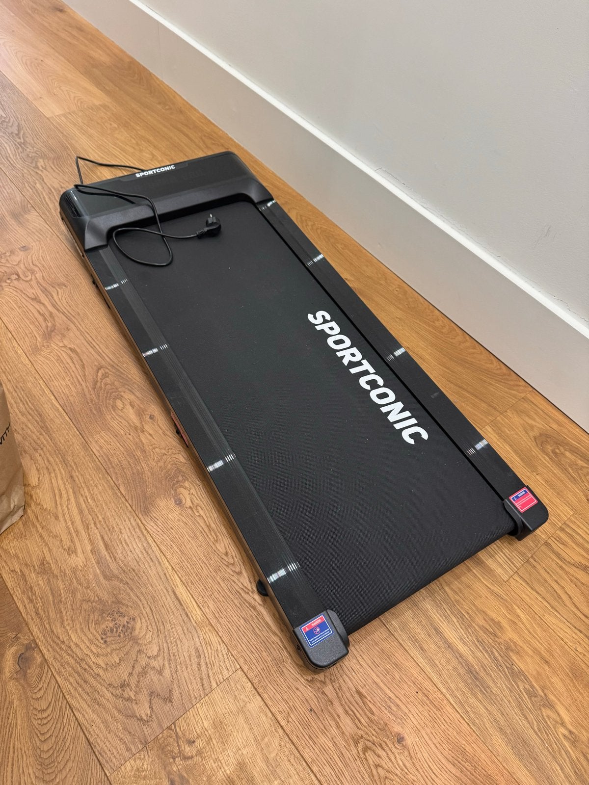 SPORTCONIC Elektrische Walking Pad - Compact & Stil, Sport en Fitness, Ophalen, Zo goed als nieuw, Benen, Loopband