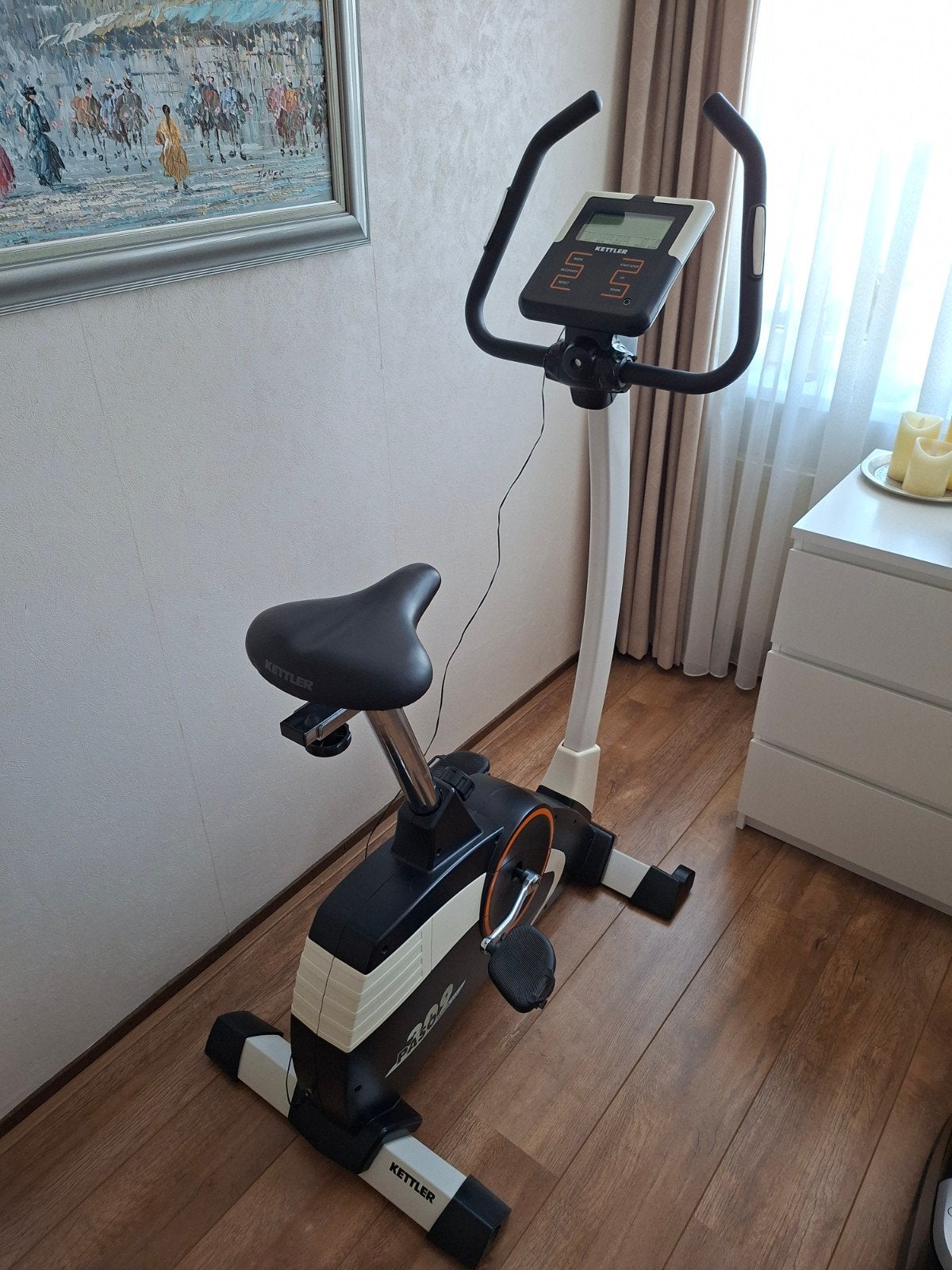 Kettler Paso 309 Hometrainer -  in nette staat, Ophalen, Gebruikt, Metaal, Benen