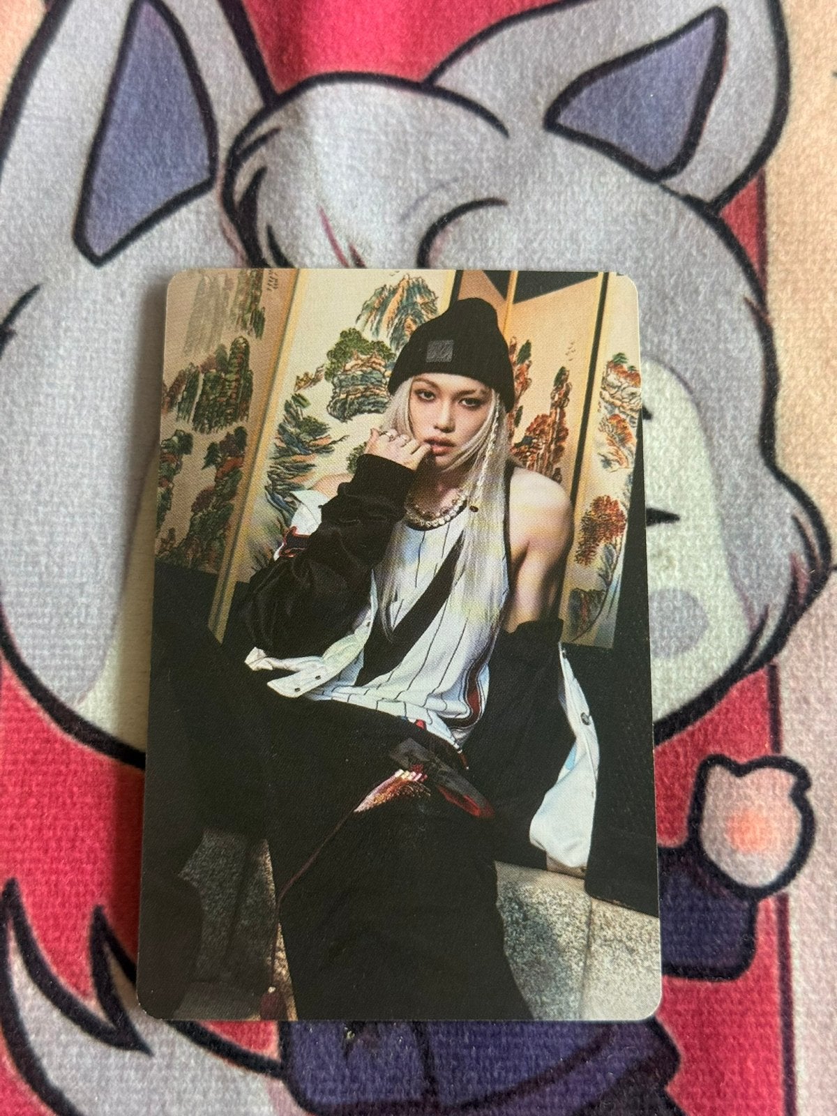 Stray Kids Felix photo card, Ophalen of Verzenden, Zo goed als nieuw, Foto of Kaart