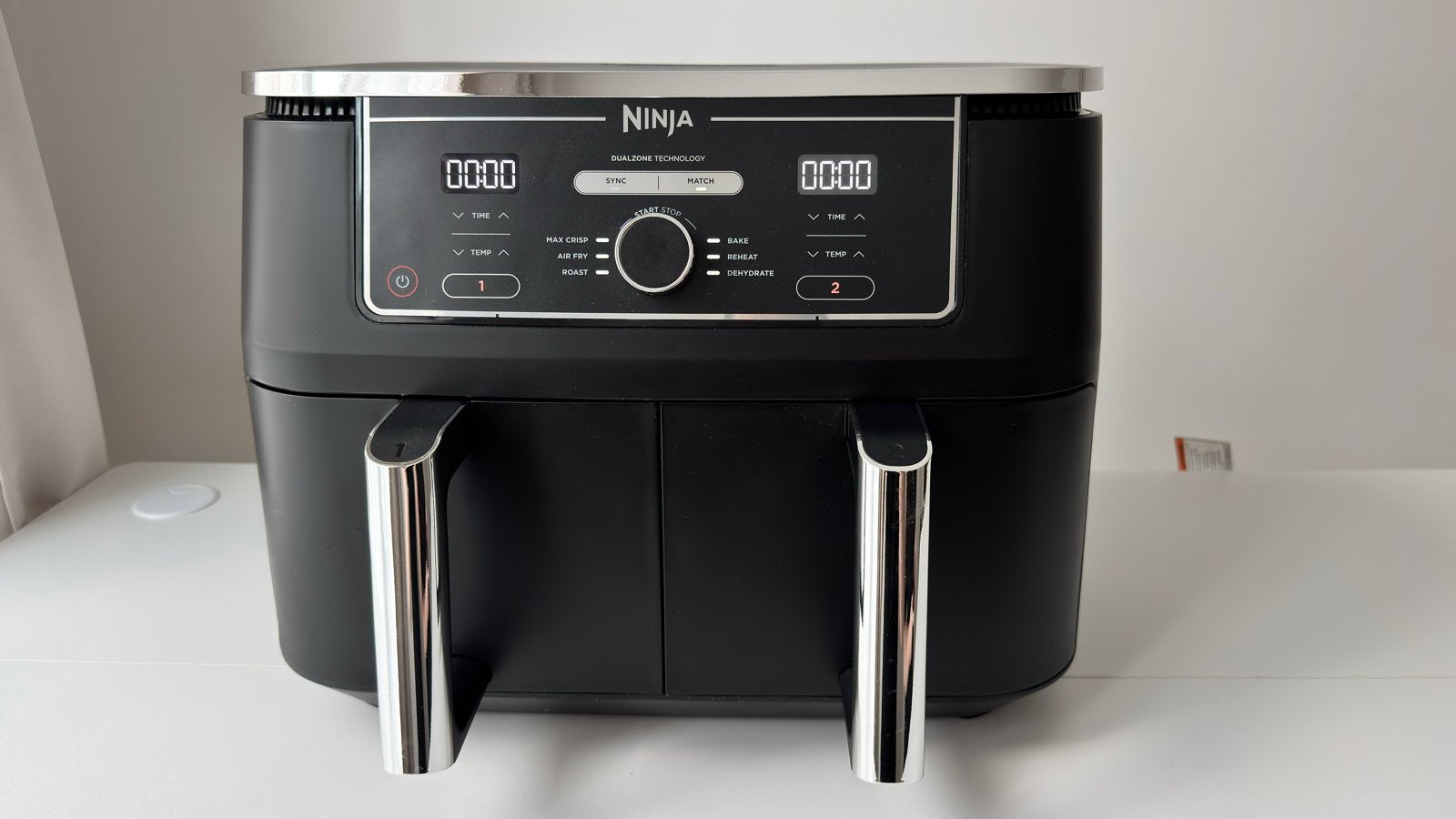Ninja Foodi MAX Dual Zone Airfryer AF400EU - ZGAN, Witgoed en Apparatuur, Ophalen, Zo goed als nieuw, Airfryer XXL, 1500 gram of meer
