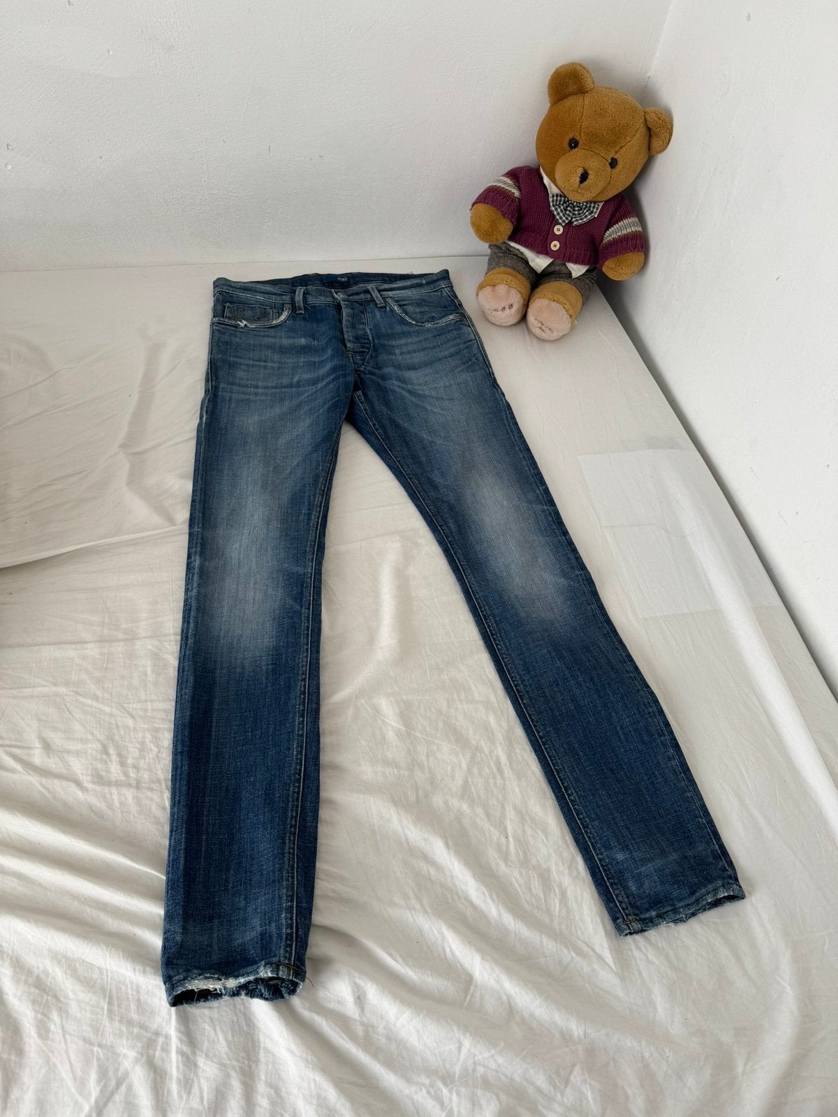 G-Star RAW 01 Defend super slim jeans, Ophalen of Verzenden, Zo goed als nieuw, Blauw, W33 - W36 (confectie 42/44)