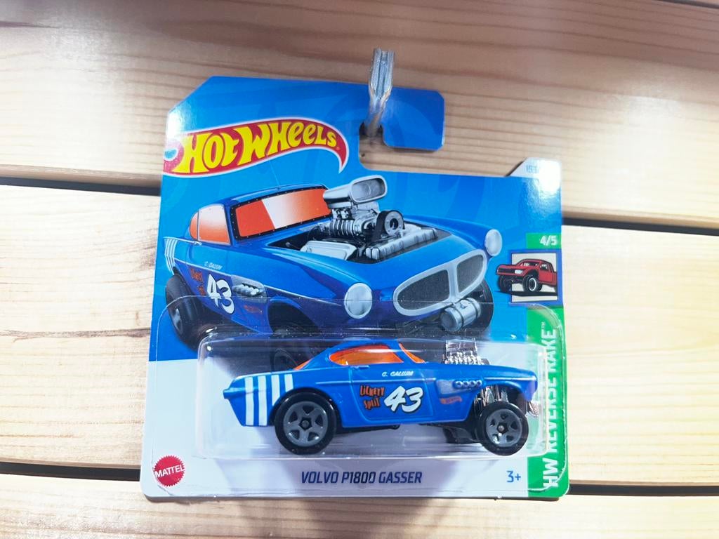 Volvo P1800 Gasser hotwheels, Ophalen of Verzenden, Zo goed als nieuw, Auto
