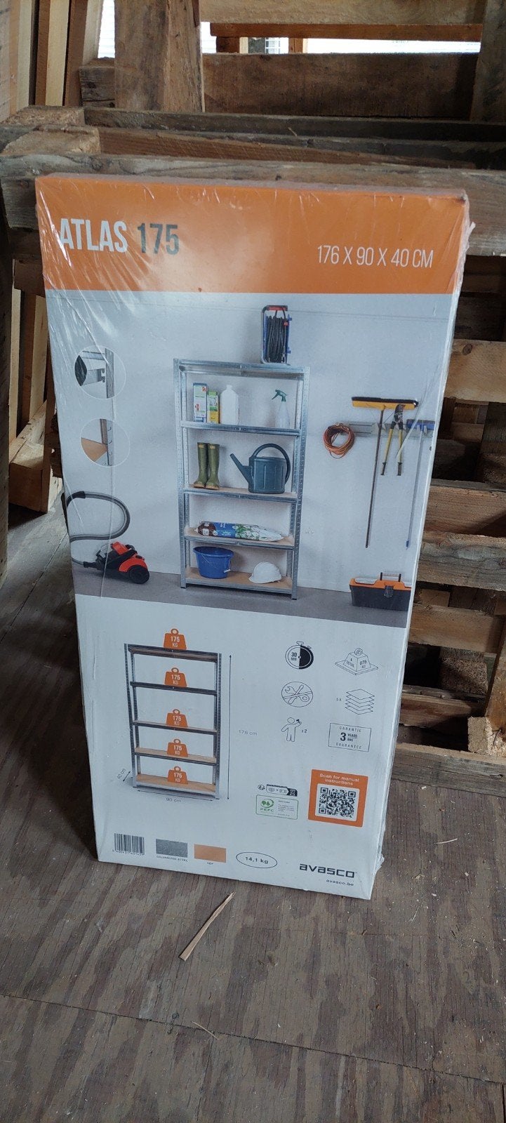 Nieuw Avabasco ATLAS 175 stelling rek/kast, Ophalen, Nieuw