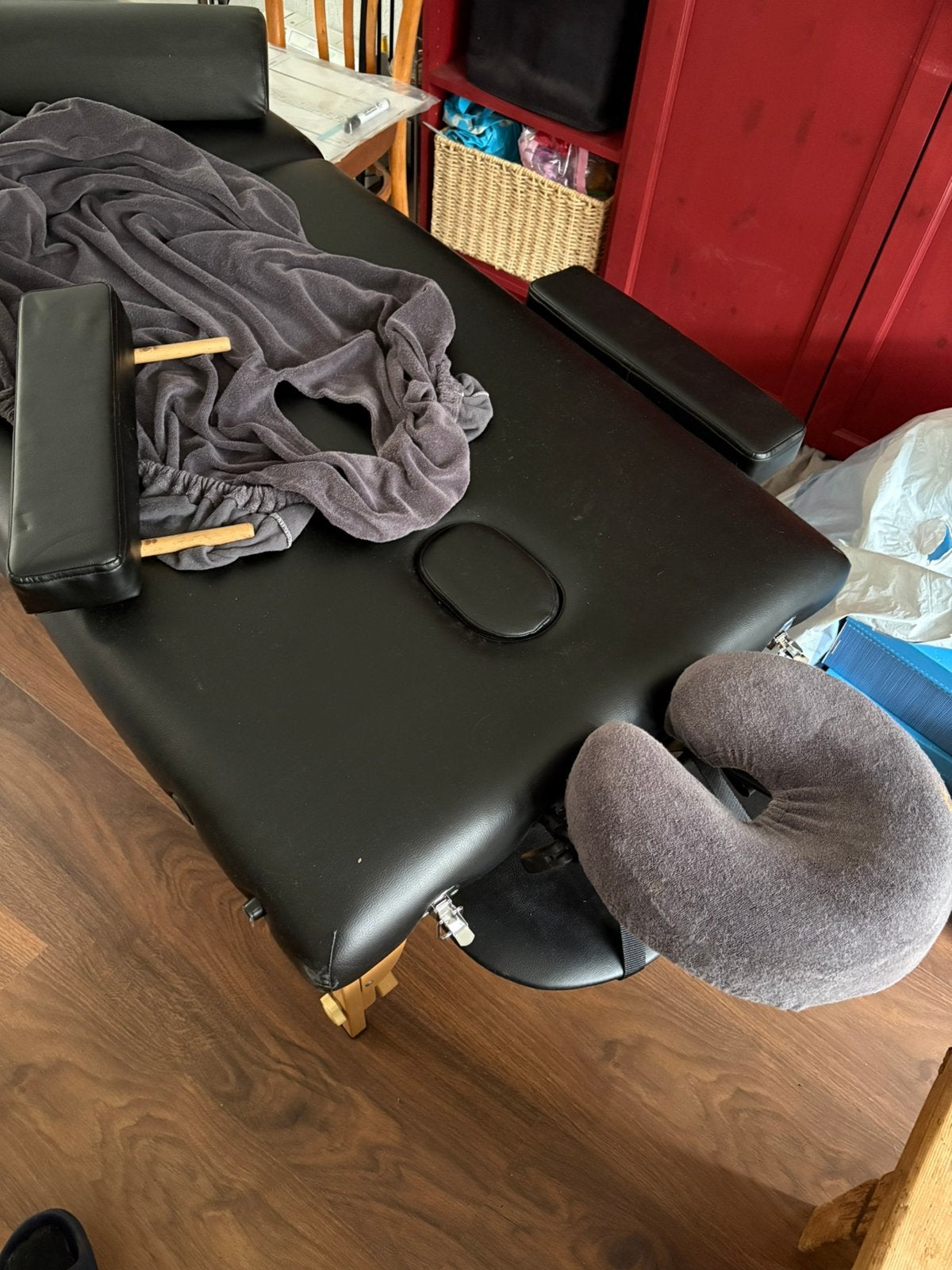 Massagetafel, Sport en Fitness, Ophalen, Zo goed als nieuw, Massagetafel