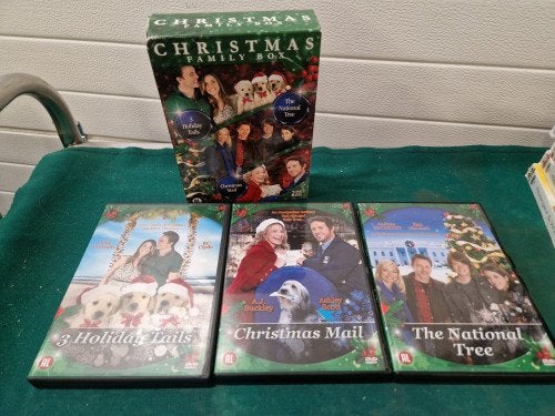 3 dvd christmas family box, Ophalen of Verzenden
