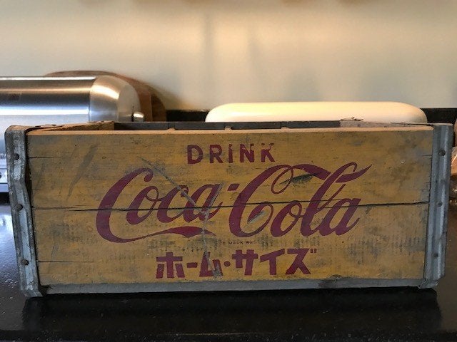 Coca Cola Krat Japan +-1960, Ophalen of Verzenden