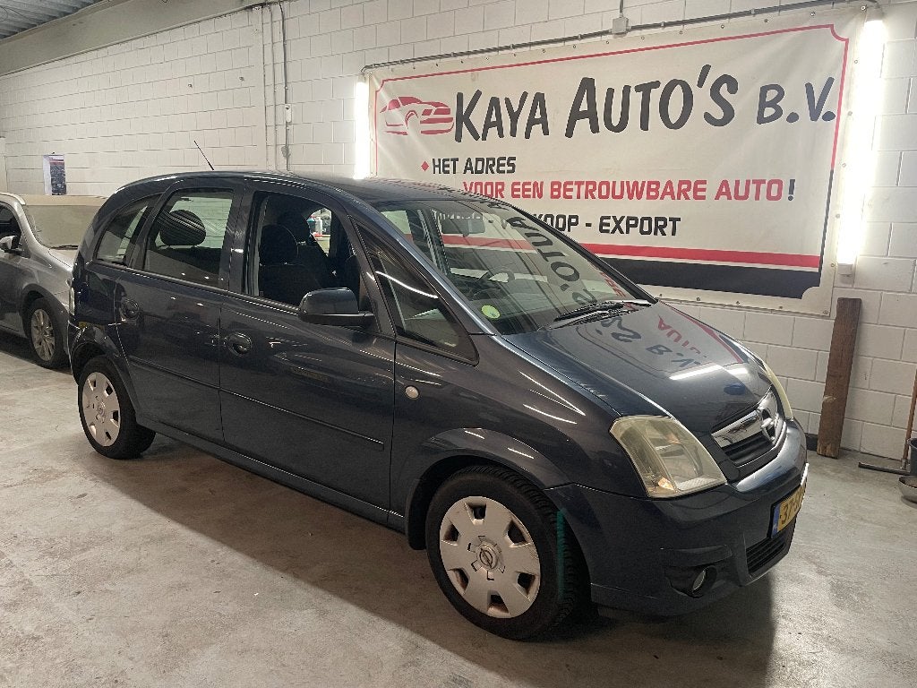 Opel Meriva 1.6 16V 77KW 2006 Grijs, 15 km/l, 4 cilinders, Origineel Nederlands, Handgeschakeld