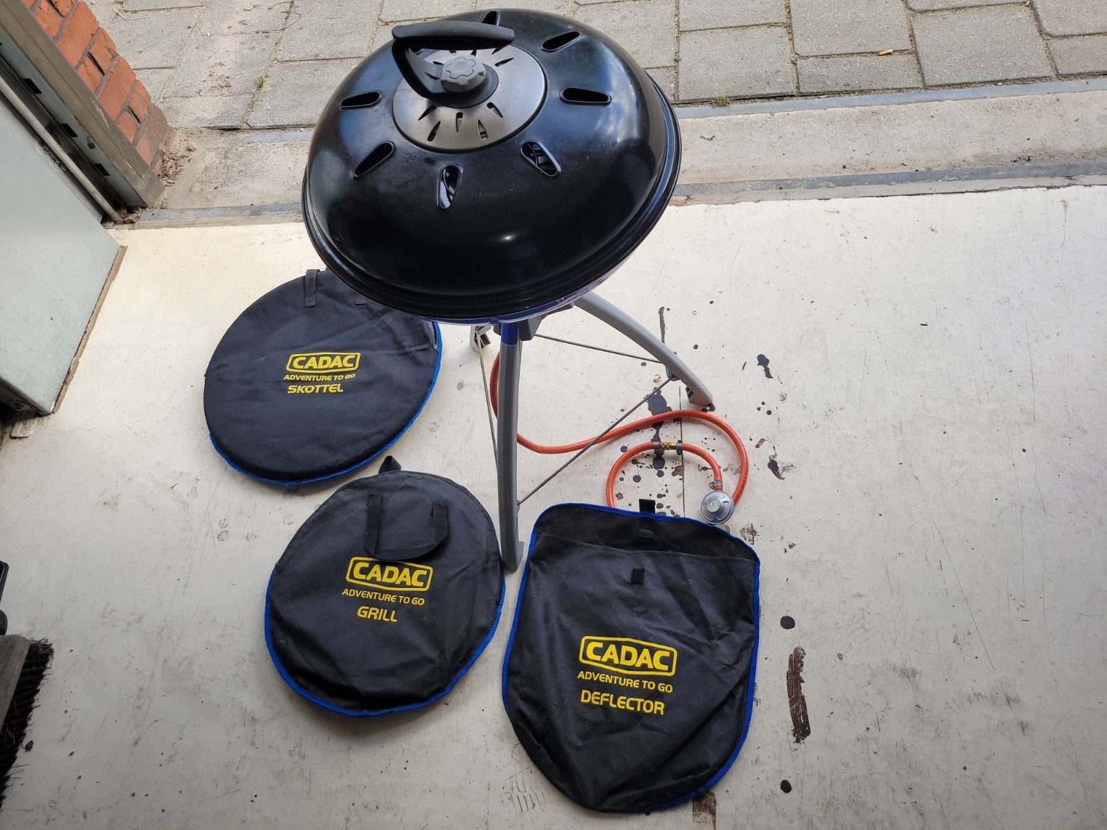 Cadac Chef Skottelbraai met accessoires, Tuin en Terras, Ophalen, Gebruikt