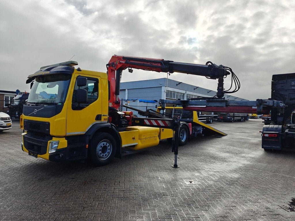 2016 VOLVO FE320 Oprijwagen met autolaadkraan, Auto's, Overige brandstoffen, Bedrijf, Volvo, Te koop