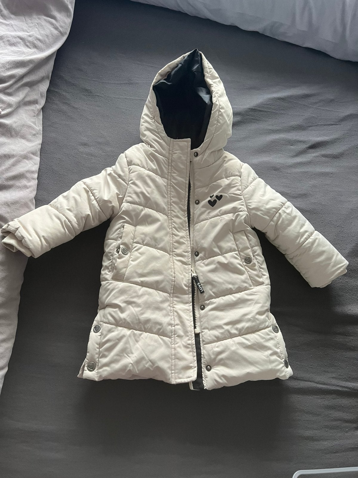Winter meisjes jas, Ophalen, Zo goed als nieuw, Meisje, Jas