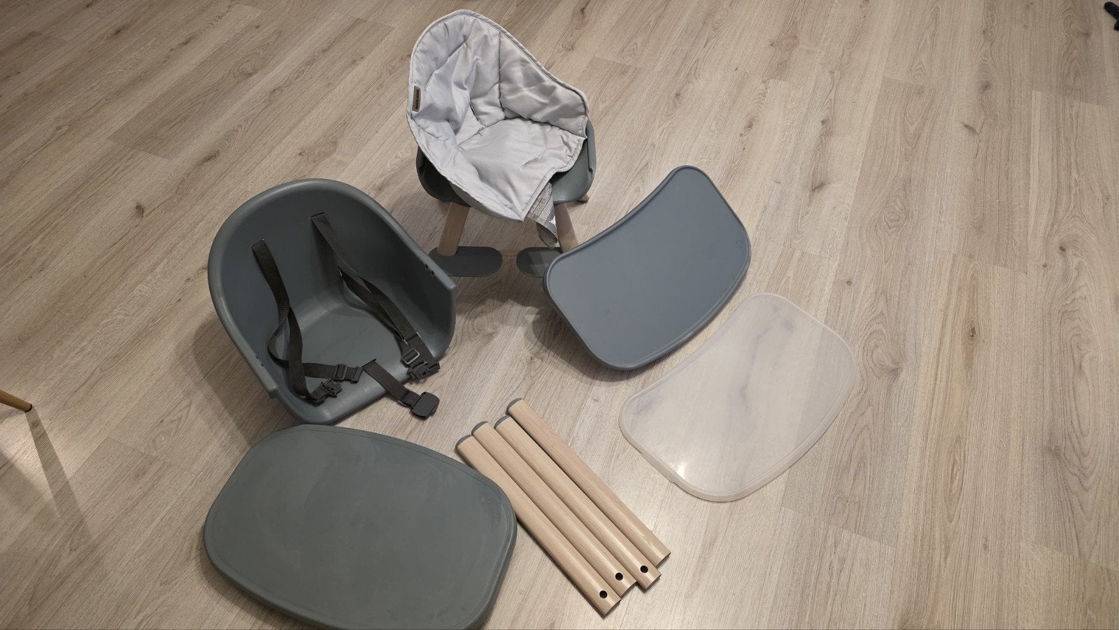Kinderstoel 4in1, Ophalen, Zo goed als nieuw, Meegroeistoel