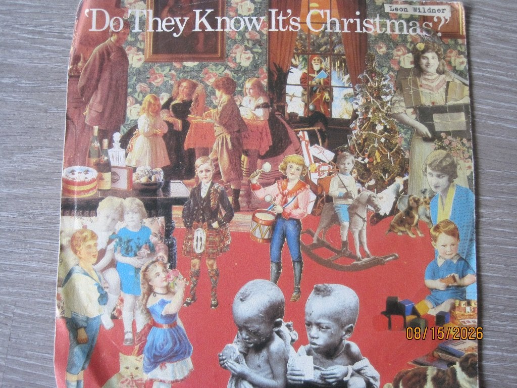 Band Aid   -  Do they know it's christmas, Cd's en Dvd's, Vinyl Singles, Gebruikt, Fotohoes, 7 inch, Ophalen of Verzenden