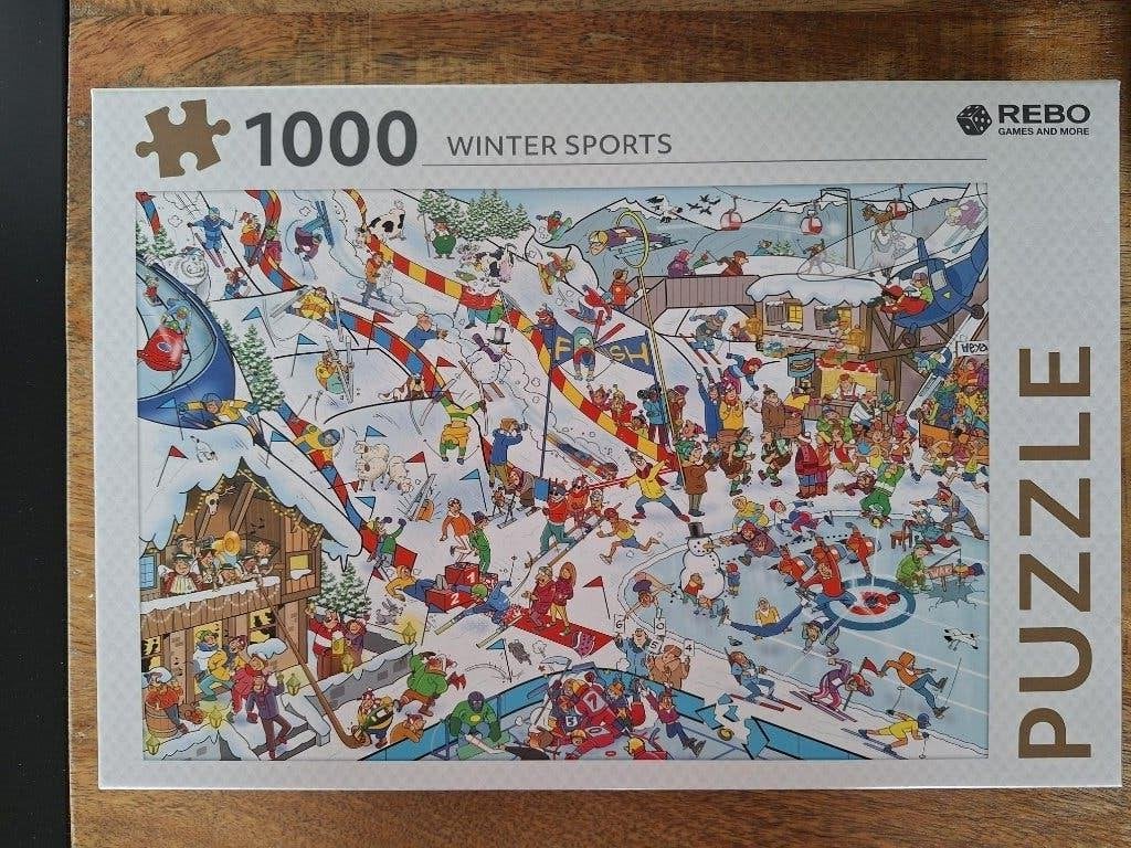 puzzel 1000 stukjes nr 11, Ophalen of Verzenden, 500 t/m 1500 stukjes, Zo goed als nieuw, Legpuzzel
