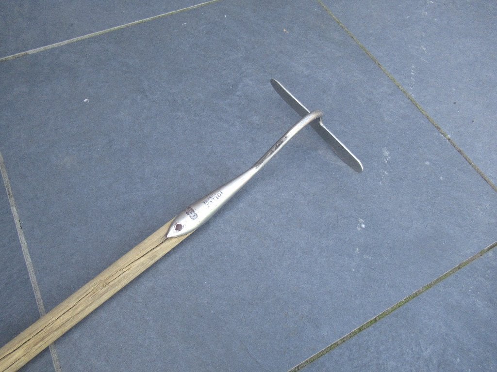 Fa. Windt Grootebroek RVS tuingereedschap schraper schoffel, Tuin en Terras, Hand-tuingereedschap, Ophalen, Gebruikt, Schoffel
