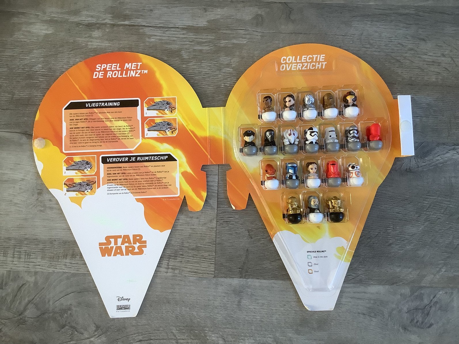 Star Wars Rollinz Poppetjes - Supermarktactie, Verzamelen, Ophalen of Verzenden, Actiefiguurtje