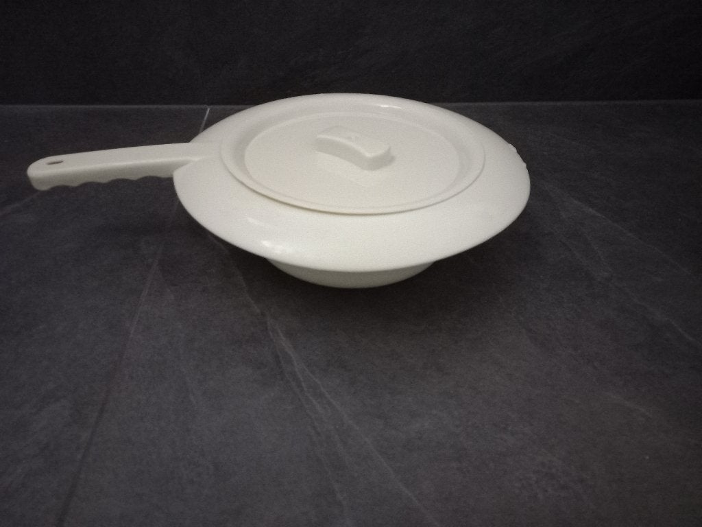 Bedpan ondersteek met deksel, Diversen, Ophalen, Zo goed als nieuw