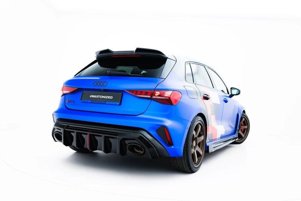 Voorlip sideskirt diffuser spoiler Audi RS3 Sportback 8Y 24+, Auto diversen, Tuning en Styling, Ophalen of Verzenden
