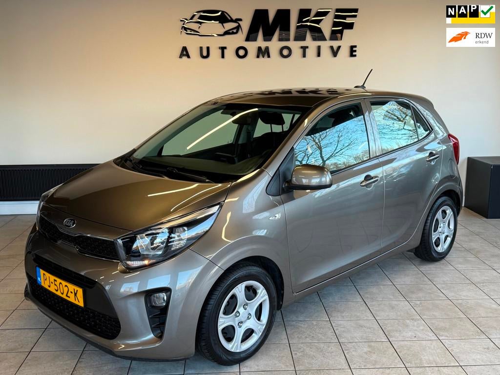 Kia Picanto 1.0 CVVT ComfortLine 2017 Airco/Navi/33DKM NAP!, Auto's, Kia, Voorwielaandrijving, Gebruikt, Euro 6, 4 stoelen
