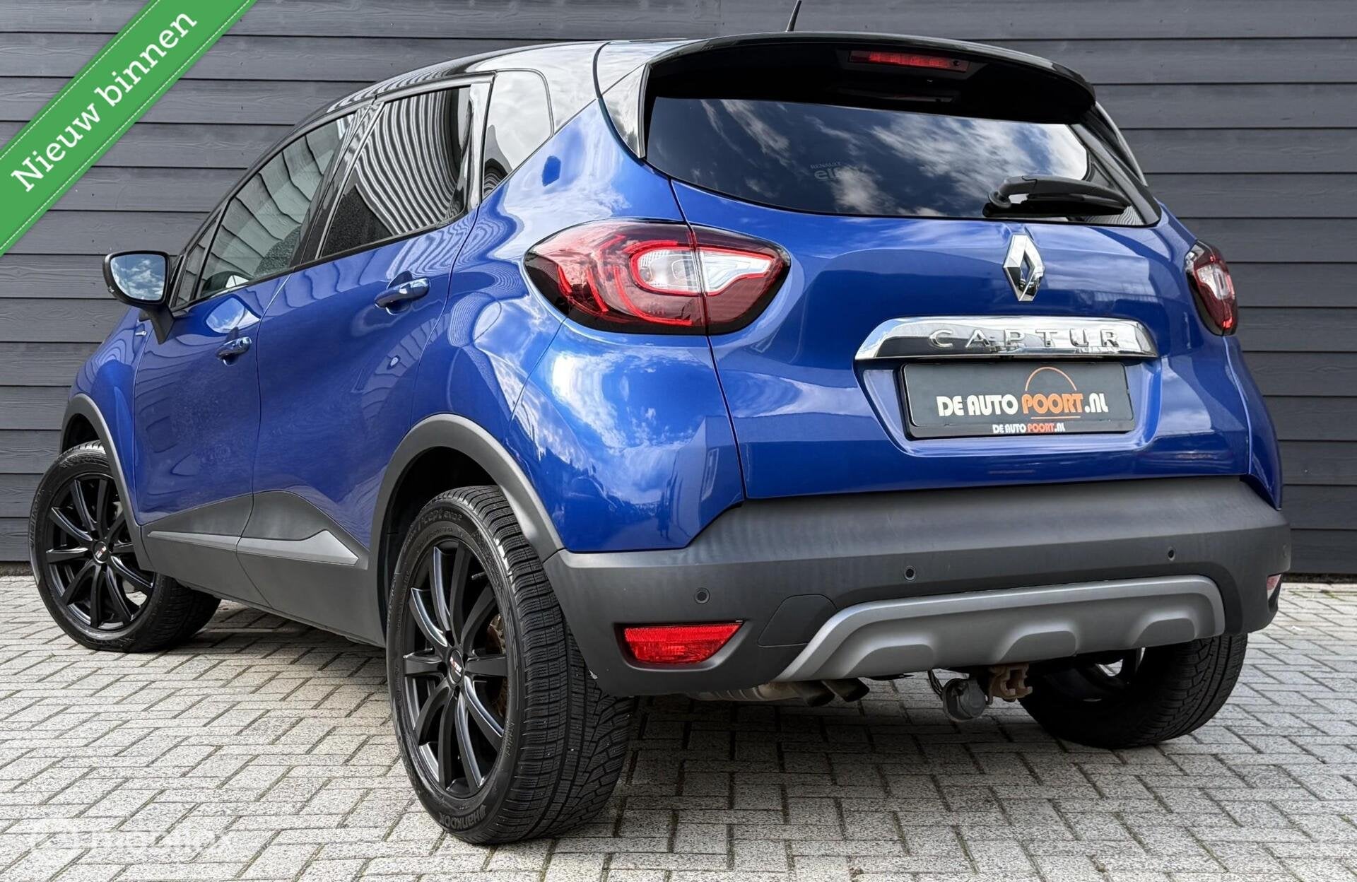 Renault Captur 1.3 TCe Version S 150PK Automaat Camera/Winte, Gebruikt, 4 cilinders, Blauw, 1330 cc