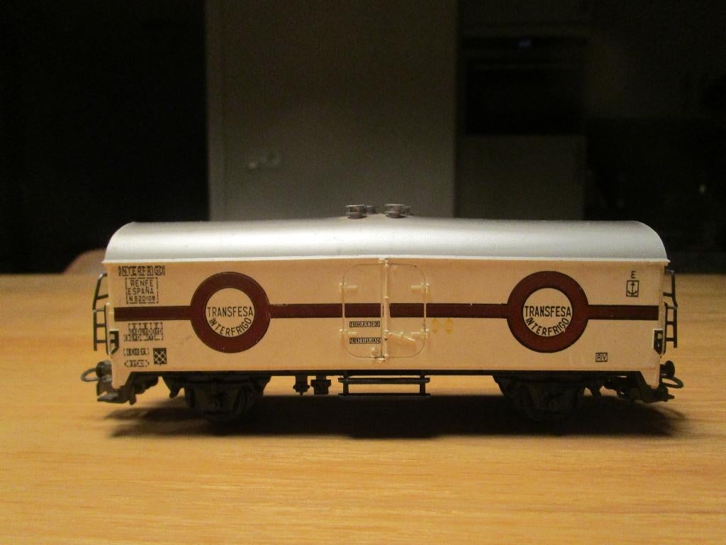 Marklin 4640 H0 RENFE koelwagen transfesa., Hobby en Vrije tijd, Modeltreinen | H0, Wisselstroom, Gebruikt, Wagon, Ophalen of Verzenden