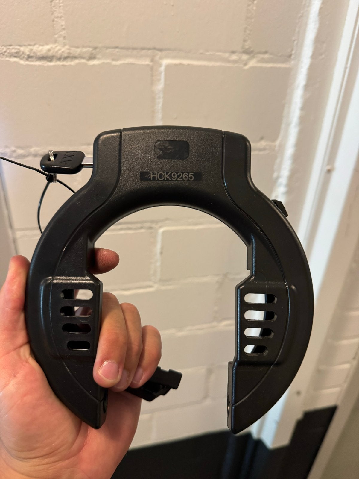 Axa Imenso Large Ringslot Fietsenslot, Ophalen of Verzenden, Nieuw, Ringslot