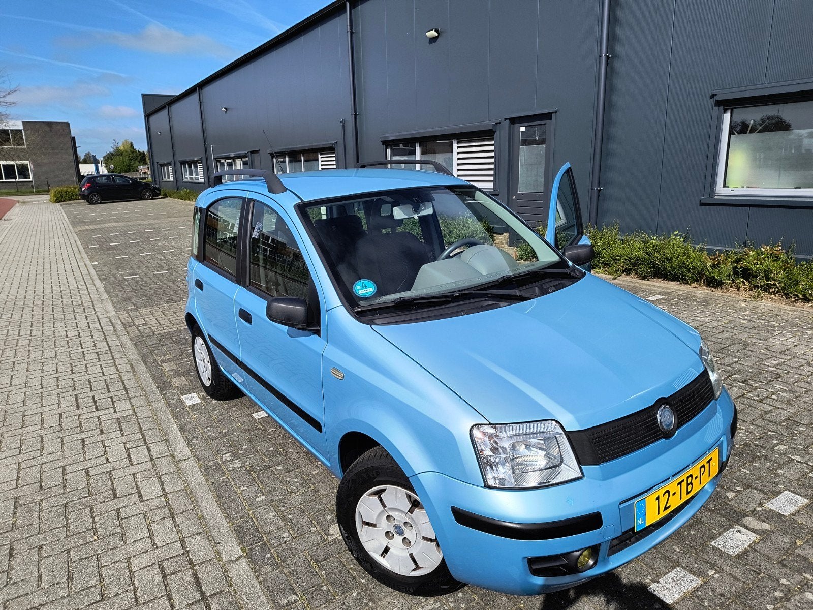 Fiat Panda 1.1 40KW 2006 Blauw, Voorwielaandrijving, 54 pk, Origineel Nederlands, Handgeschakeld