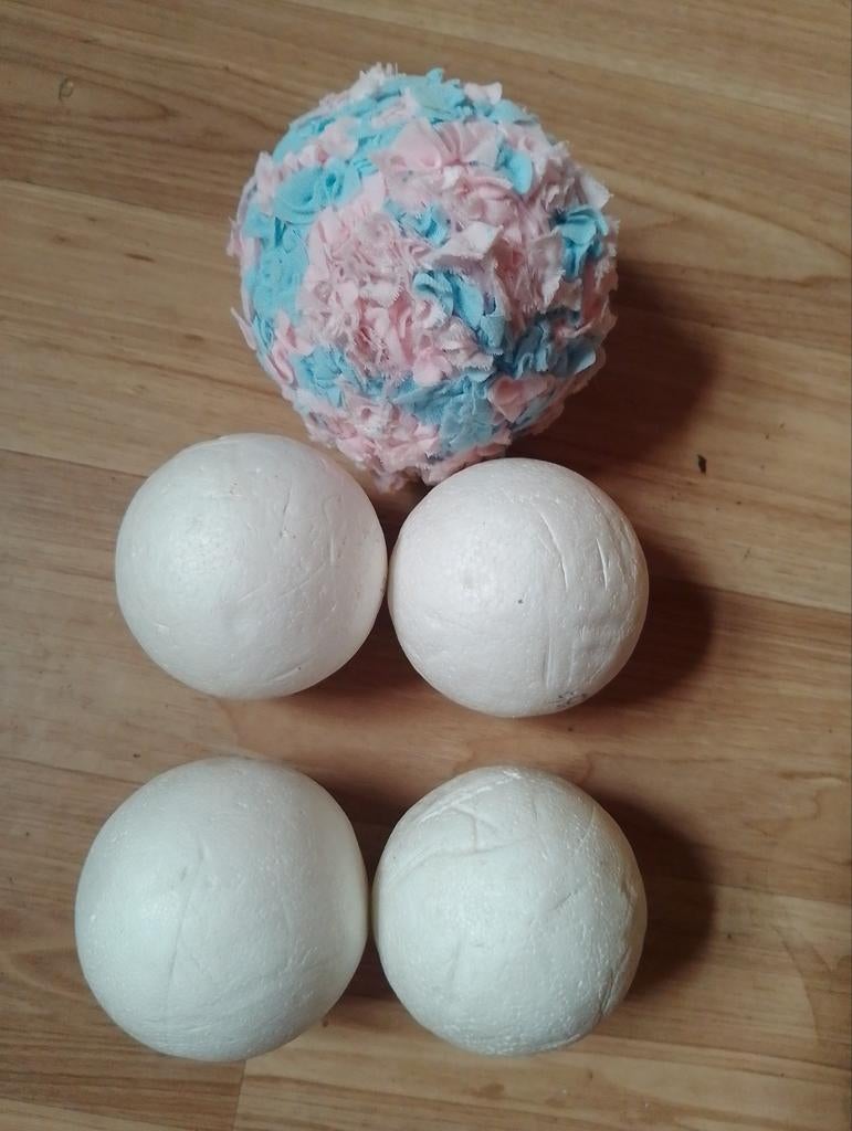 Piepschuim ballen 8 cm - Perfect voor knutselprojecten, Hobby en Vrije tijd, Knutselen, Ophalen of Verzenden, Nieuw
