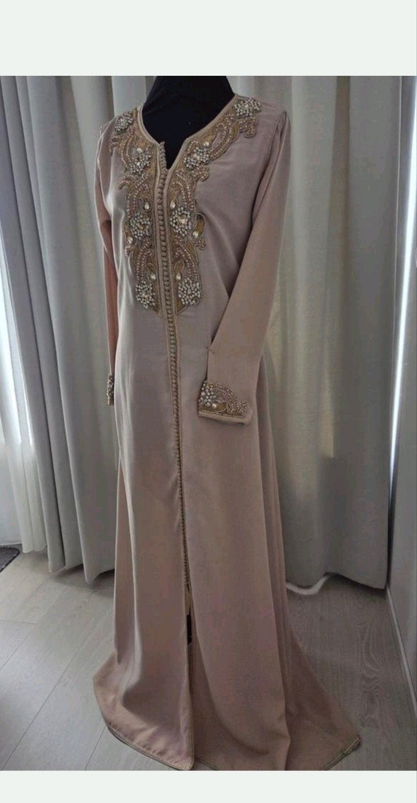 Mooie Marokkaanse Kaftan ( Takchita takshita jelaba) S/M, Kleding | Dames, Ophalen of Verzenden, Zo goed als nieuw, Maat 38/40 (M)