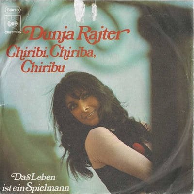 DUNJA RAJTER  1971  VRIJ UNIEKE TOPPER !! R1205, Ophalen of Verzenden, Gebruikt, Pop