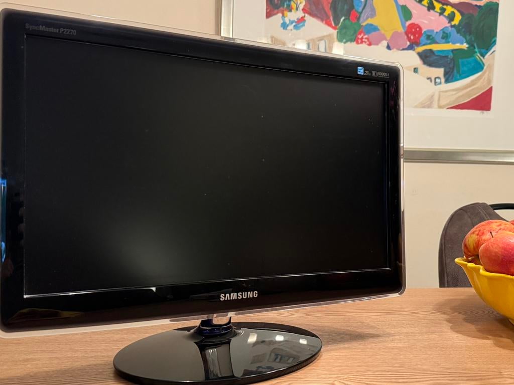 Samsung monitor 21.5 inch, Ophalen, Zo goed als nieuw, 50 Hz, Samsung