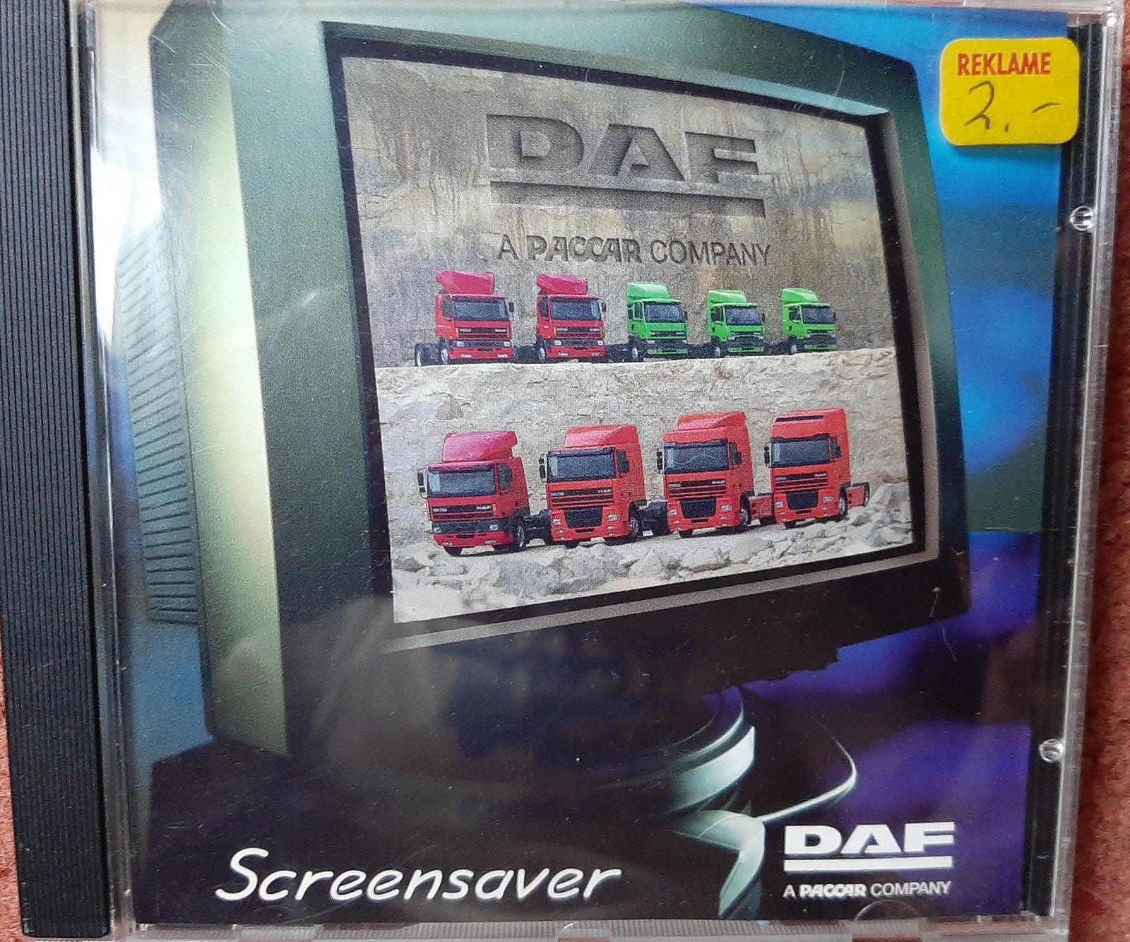 DAF Screensaver CD-ROM, Gebruikt, Overige genres, 1 speler, Ophalen of Verzenden