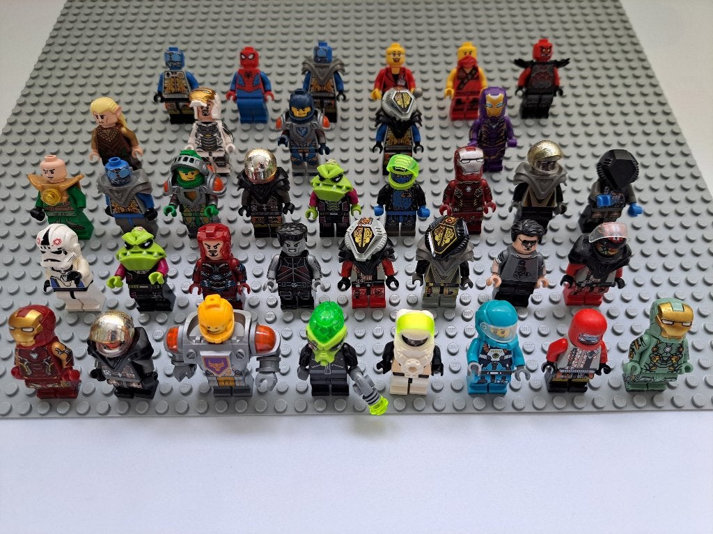 Lego poppetjes Star wars e.a.