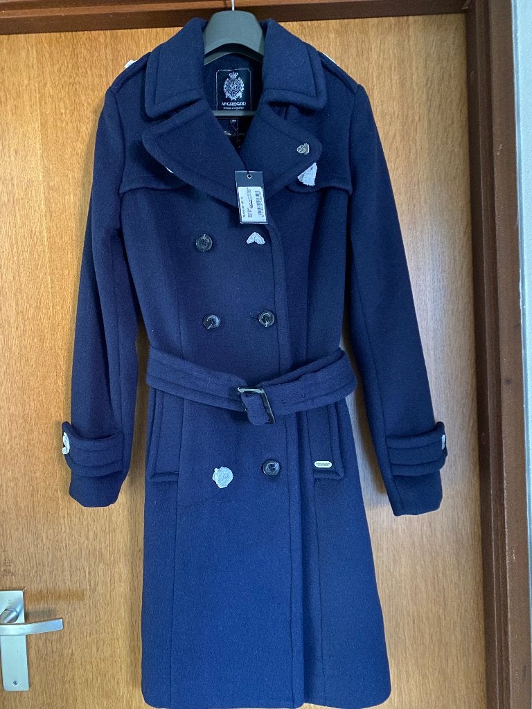 Nieuwe McGregor Ohio Coat damesjas - donkerblauw - maat 34, Kleding | Dames, Jassen | Winter, McGregor, Blauw, Nieuw, Ophalen of Verzenden