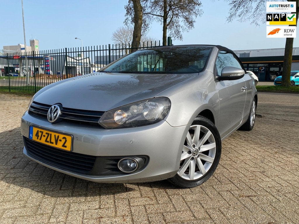 Volkswagen Golf Cabriolet 1.4 TSI Highline Aut Cruise Pdc Na, Auto's, Volkswagen, Bedrijf, Te koop, Golf, ABS, Airbags, Airconditioning