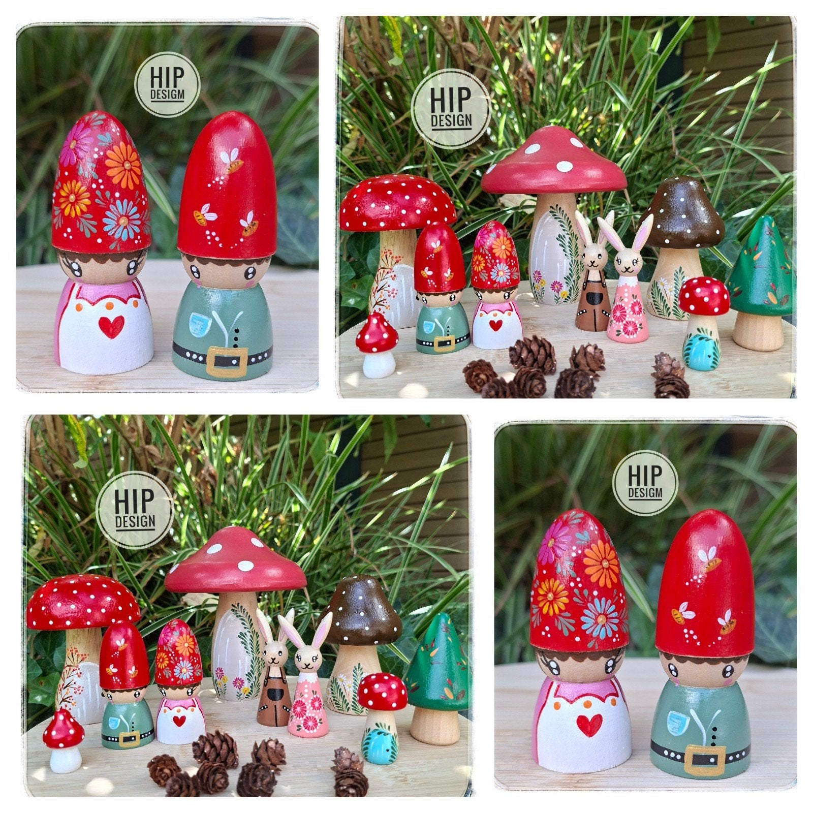 Pegdolls Houten Herfst Set - Educatief & Decoratief, Kinderen en Baby's, Ophalen of Verzenden, Nieuw, Ontdekken
