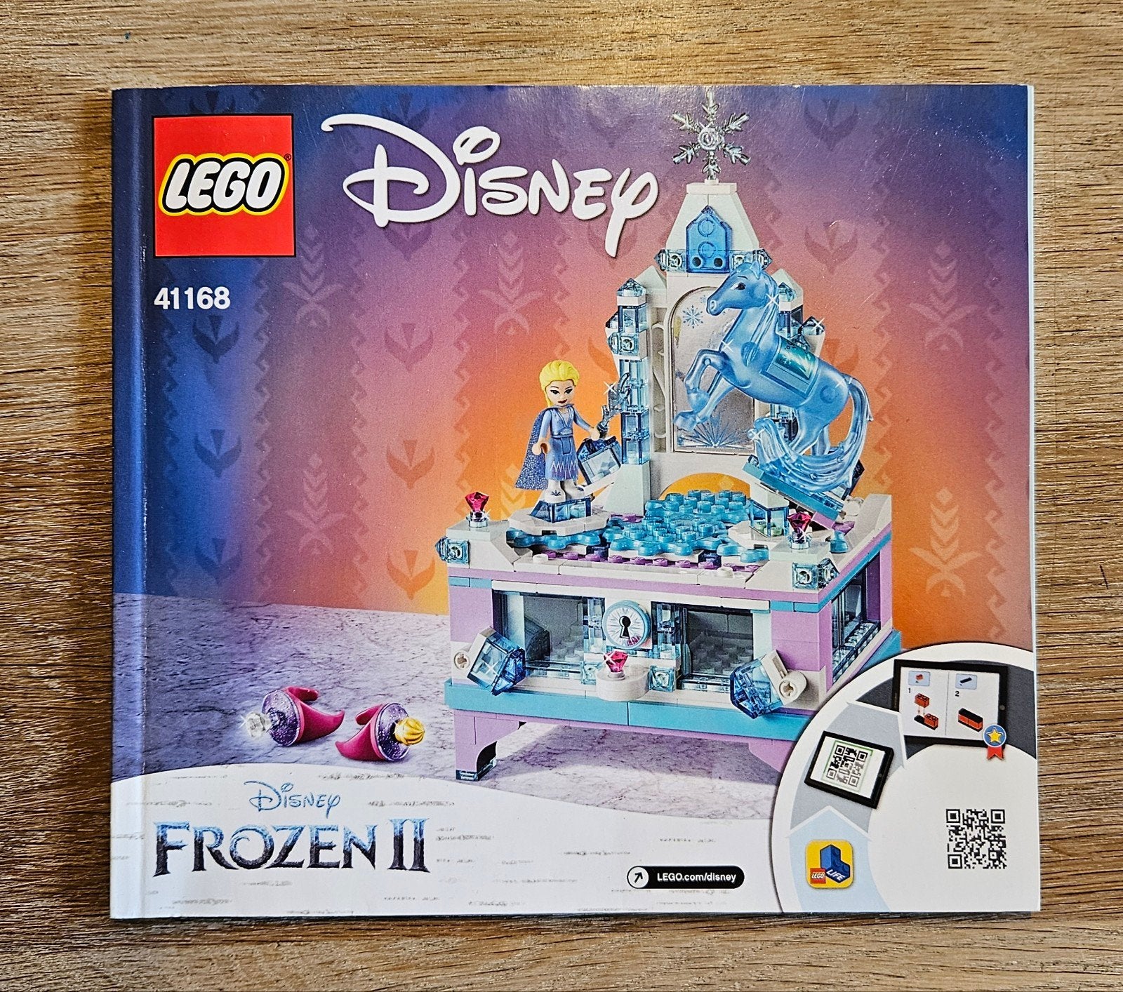 LEGO Disney Frozen II 41168 Elza's Sieradendoos, Ophalen of Verzenden, Zo goed als nieuw