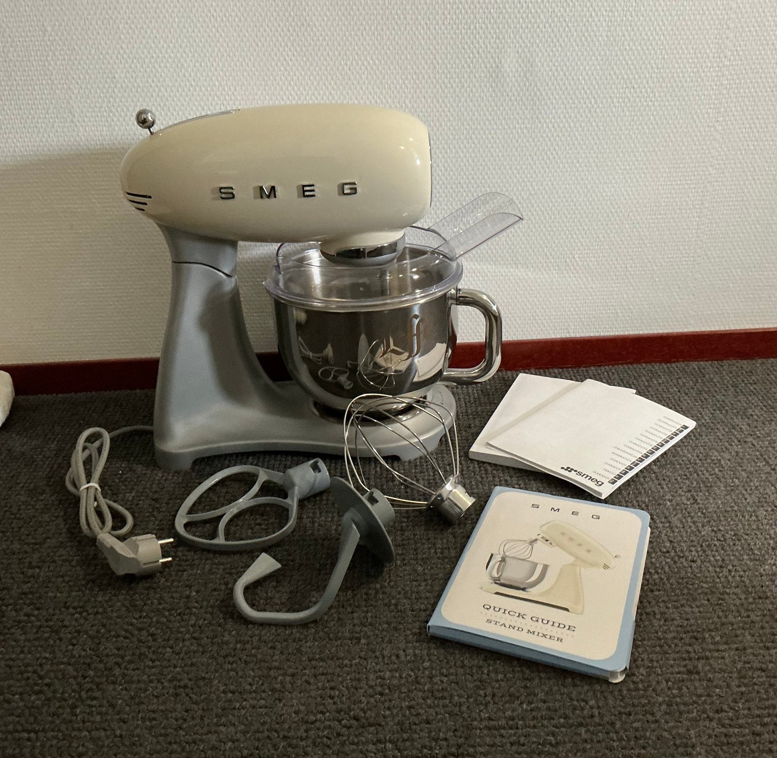 SMEG keukenmachine. Nieuw, 4 liter of meer, Ophalen of Verzenden, Nieuw, 3 snelheden of meer