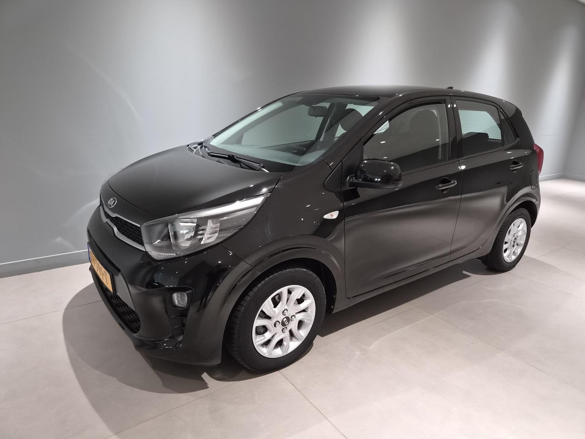 KIA Picanto 1.0 CVVT 5Ds ComfortPlusLine Navigator Airco/ Na, Voorwielaandrijving, Stof, Gebruikt, 4 stoelen