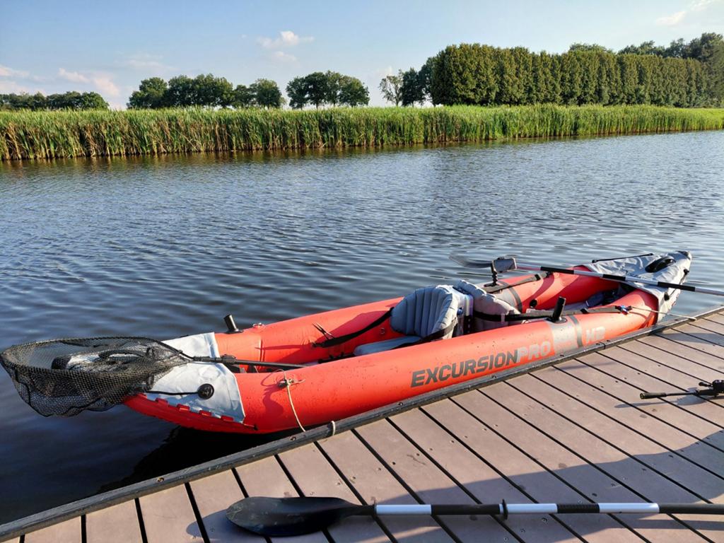 Intex Excursion Pro K2 Kajak Compleet + accessoires, Watersport en Boten, Kajaks, Gebruikt, 2-persoons, Opblaasbaar, Ophalen