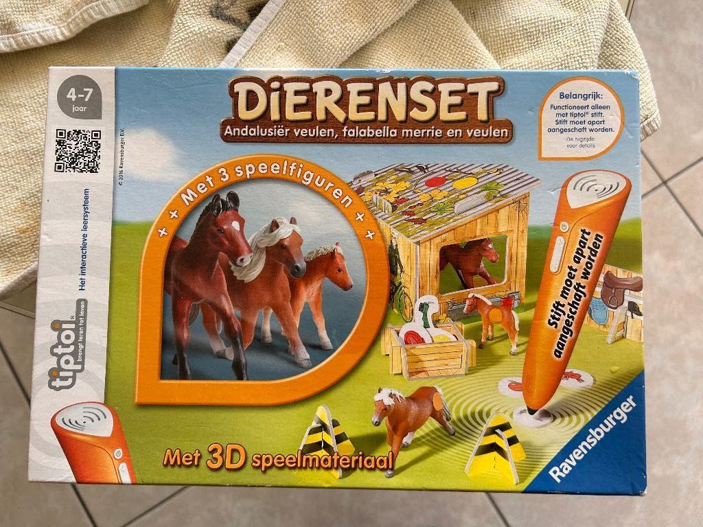 Tiptoi dierenset veulen  zonder pen, Kinderen en Baby's, Speelgoed | Educatief en Creatief, Ophalen of Verzenden, Zo goed als nieuw