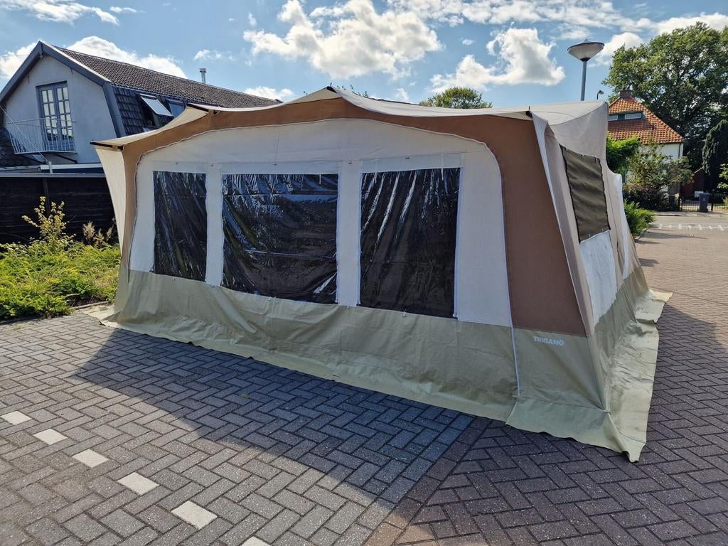Trigano Olympe vouwwagen 6-8 persoons, Ophalen, Gebruikt, Meer dan 6